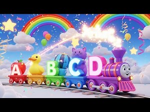 ABC Train Adventure | A–Z Alphabet With Objects for Children