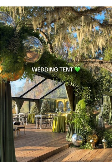 Christmas Wedding Tent Inspiration and Ideas