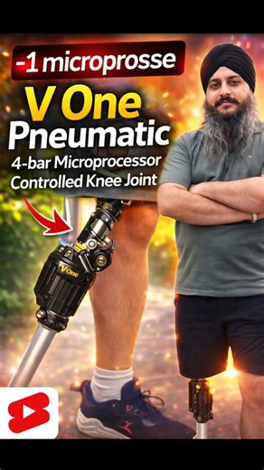 Above knee Artificial Leg Price | V- One Pneumatic 4-Bar Microprocessor | Nakli Tang #ossur #ampute
