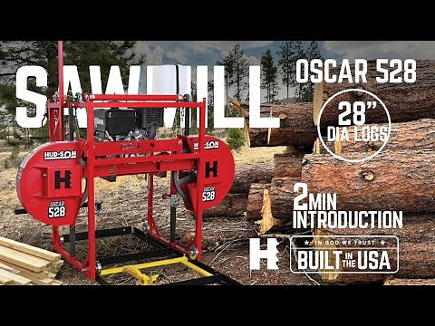 Hud-Son Oscar528 Portable Sawmill 2 Min Introduction