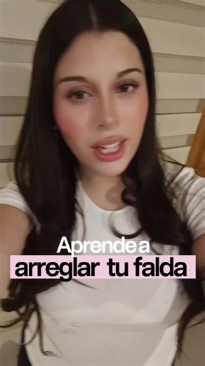 Tutorial de faldita que nadie me pidió 🙆🏻‍♀️💕 #parati #tutorial #falda #colegio #Viral