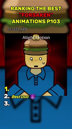 Ranking the Best Forsaken Animations | P103 (Roblox Forsaken)