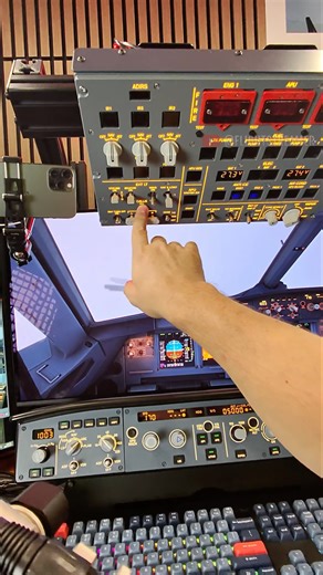 Freezing Rain Approach: Correcting a Low Profile #shorts