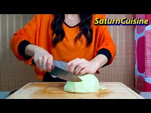 Why didn't I know this cabbage recipe before? 3 Minutes Breakfast, Healthy Breakfast Smoothie - ASMR