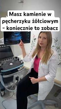 Kamienie w pęcherzyku żółciowym #kamica #pęcherzykżółciowy #bólbrzucha #usgbrzucha