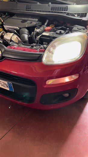 LAMPADE LED SU FIAT PANDA 💡🚗 • • • • #elettrautotirabassi #autofficina_tirabassi #elettrauto #fiat #led