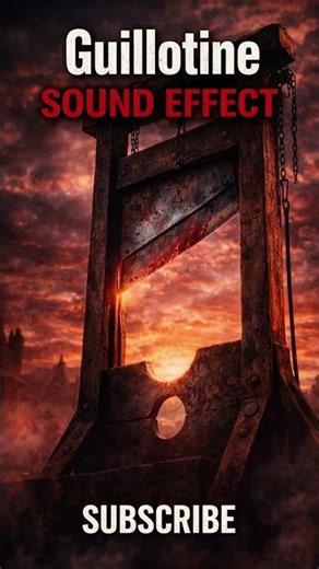 Guillotine Sound Effect (Heavy Drop Blade SFX)