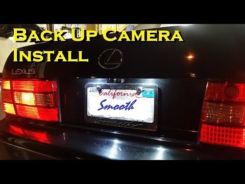 Lexus LS400 Back Up Camera