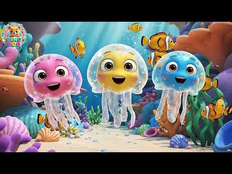 Swirl Swirl Jellyfish Toy Who Turned the Sea Carousel | Nursery Rhymes for Kids | Baby Songs