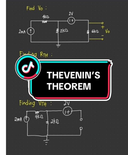 Tevenin's Theorem: Step-by-Step Tutorial in Electronics