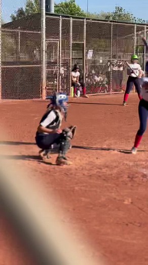 Because everyone is asking, here is the video in it’s entirety. 1 hour after the game Emily (catcher) had a terrible headache, ringing in her ear, and nausea; we took her to the emergency room and she had a concussion. #softball #catchers #concussion #heritageacademymaricopa