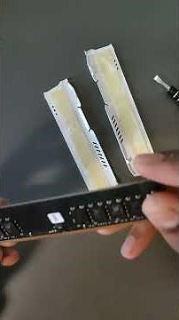 Remove HyperX RAM Heatsink - Easy and Fast without Breaking RAM - #hyperx #ddr4 #fix #pc
