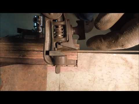 Morrill's Saw Set - Adjusting The Set - a video tutorial by Old Sneelock's Workshop