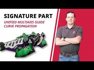 Unified Multiaxis Guide Curve Propagation Demo | Mastercam 2023 Signature Parts