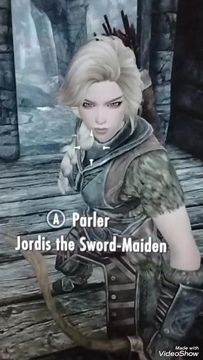 SKYRIM JORDIS REPLACER - HIGH POLY HEAD #skyrim #mods #gaming