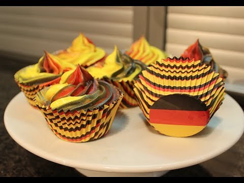 WM Cupcakes / Fußball / Muffins / Zitronencupcakes / Sallys Welt