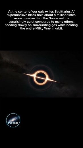 Sagittarius A* Explained: The 4 Million Solar Mass Black hole #mirrorseason #milkyway
