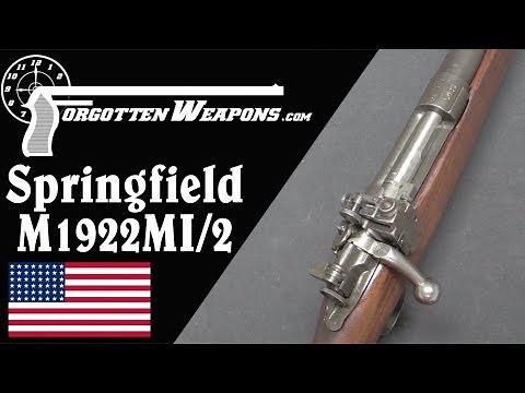 John Garand's .22 Trainer: the Springfield M1922MI and M2