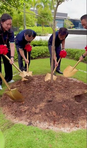 The Tree of Unity Planting Ceremony