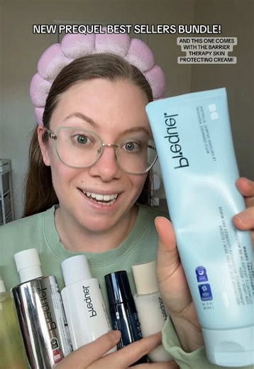 Prequel just dropped another huge bundle of best selling products! 🙌🏻 @Prequelskin #tiktokshopcreatorpicks Prequel bundle Prequel viral glowing skin bundle