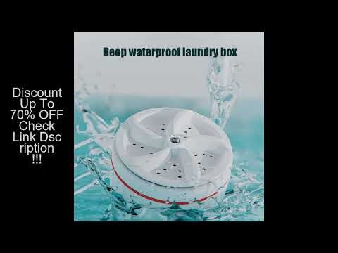 Portable Mini Turbo Washer USB Powered Cleaning Washing Machine for Underwear Socks Mini Ultrasonic