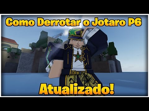 Como Derrotar o Jotaro Part 6 no YBA - Tutorial | Your Bizarre Adventure