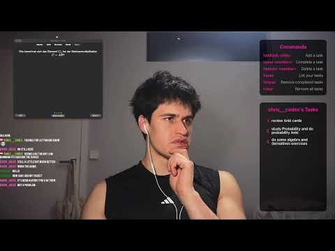 Study With Me Live — Add Your Tasks to the Stream! (!addtask)