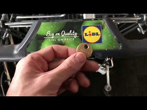 HOW TO OPEN A SUPERMARKET TROLLY - NO COIN HACK