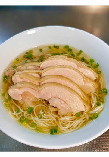 鶏と鰹の和風出汁素麺の作り方
