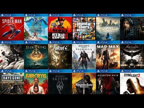 Top 30 Best PS4 OPEN WORLD Games (Updated 2026)