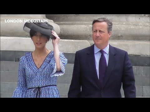 David Cameron & wife Samantha @ London 3 june 2022 - Queen Elizabeth II Jubilee Thanksgiving St Paul