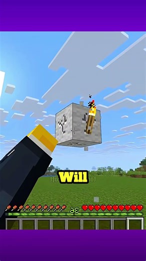 How Pro Builders Defy Minecraft Physics #shorts #minecraft