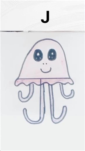 J letter drawing #viral #trending #shorts