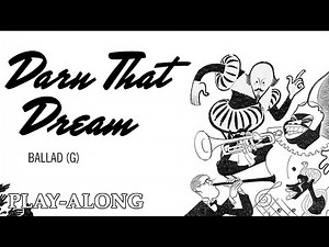 Darn That Dream (G) - Ballad || BACKING TRACK
