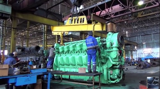 How Diesel Locomotives Work locomotive engine production
