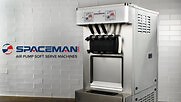 Spaceman Air Pump Soft Serve Machines Video | WebstaurantStore