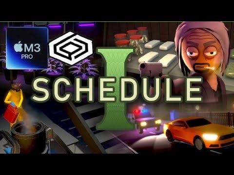 Schedule 1 on Macbook Pro M3 Pro | CrossOver 25