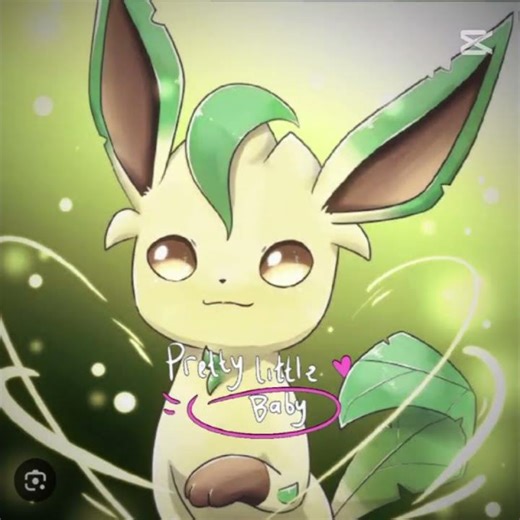 the cute Leafeon Edit most 🤧🥺#capcut #edit #pokemon