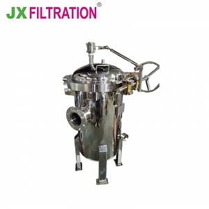 Industrial Liquid Filtration Equipment Quick Opening 3-Bag Filter Housing Vessel for Water Treatment