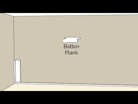 DIY Board and Batten Accent Wall