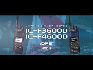 Icom Digital VHF and UHF handheld transceiver Concept Movie 2025