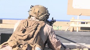 US Marines M240B machine gun deck shoot • 2024