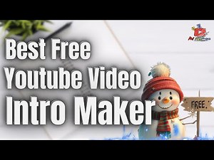 Best Free Online Youtube Intro Maker for beginners (Quick and Easy) #youtubeintro