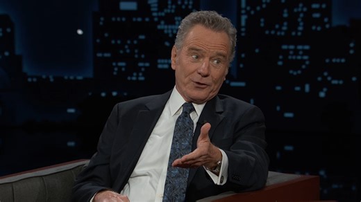 Bryan Cranston tried mushrooms for the first time and FELT NOTHING! | Jimmy Kimmel Live