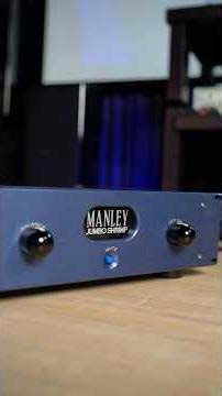 The legendary Manley Jumbo Shrimp tube amplifier from California
