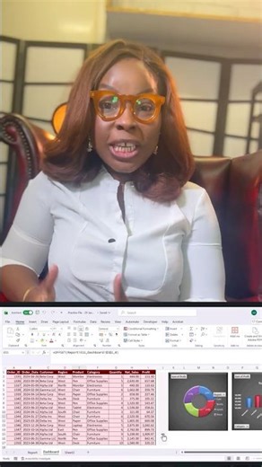 Your Excel Dashboard Disappears When You Scroll — Here’s the Fix #dataanalysis #excel