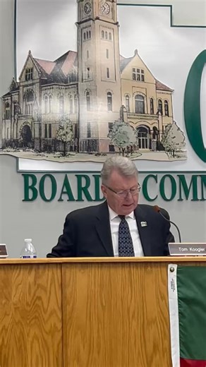 🚨 Break video: CENSORSHIP ⭐️ Commissioner Koogler sets illegal restrictions on “Free Speech” and attempts to censor any comments or criticism of the Greene County Commissioners!Please be like and share!More is coming: | Greene County Sentinel News