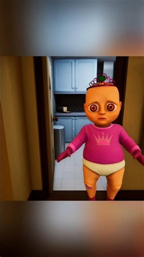Baby in Yellow - Babysitter vs Demon Baby Nightmare? 👀 #babyinyellow