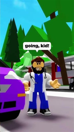 PROTER HAS THREE LIVES IN ROBLOX BROOKHAVEN #shorts