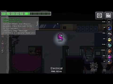 Among us with the boys